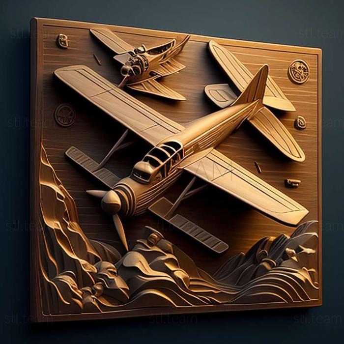 3D модель Игра Боевые самолеты WW1 Истребители (STL)